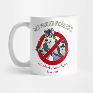 No Musky Huskies! Mug